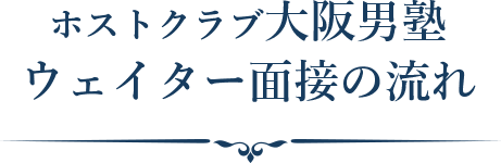 面接の流れ