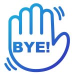 ホストが席を外れる時の挨拶の画像