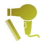 ホストのヘアメイクの画像