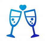 お酒を注文してもらう画像