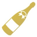 シャンパンボトルの画像