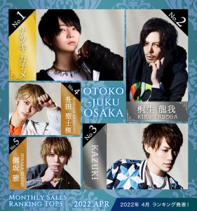 2022年4月 大阪男塾ランキングバナーSP版